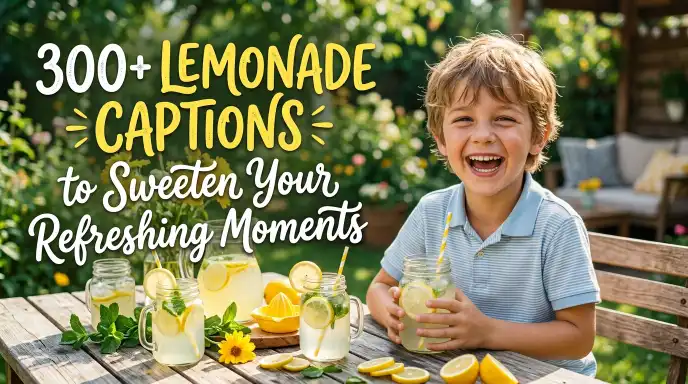 lemonade-captions-sweeten-refreshing-moments