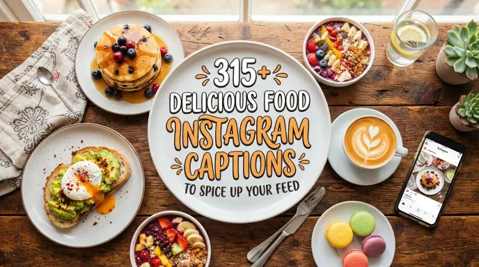 delicious food instagram captions spice feed
