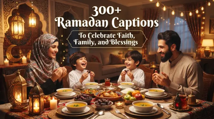 Ramadan Captions to Celebrate Faith, Family, and Blessings