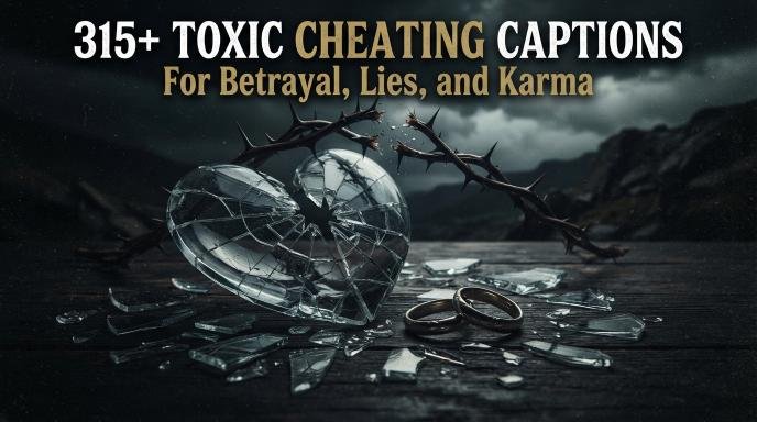 toxic cheating captions betrayal lies karma
